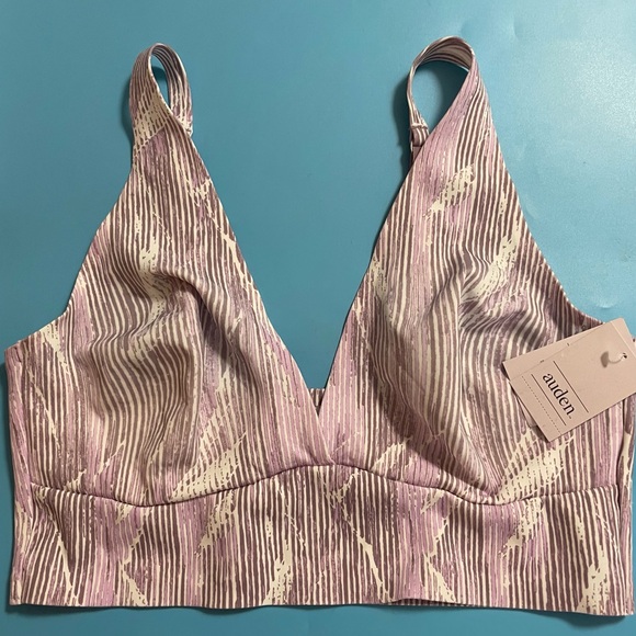 Lot of 2 Auden Signature Smooth Collection Unlined Long Line Bralette Size L NEW - Picture 3 of 6